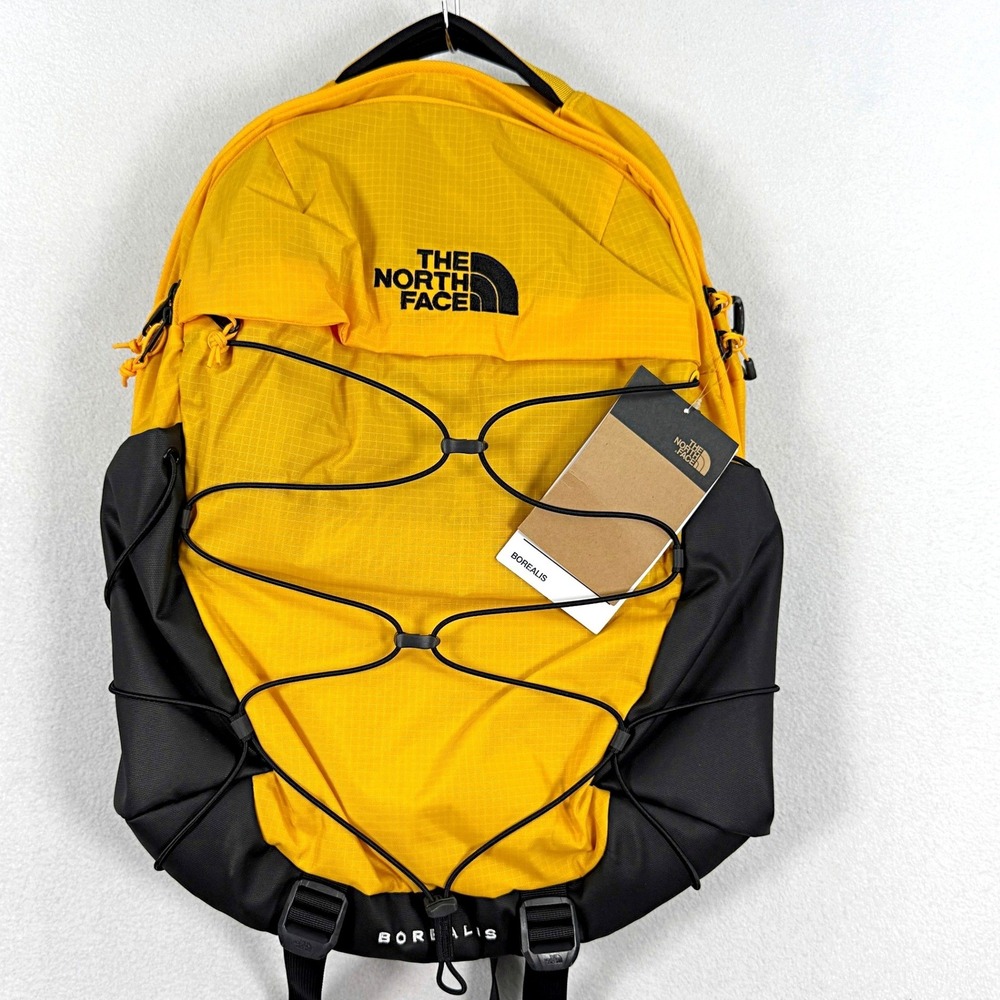 The North Face Borealis Backpack Summit Gold / TNF Black 28L - NEW